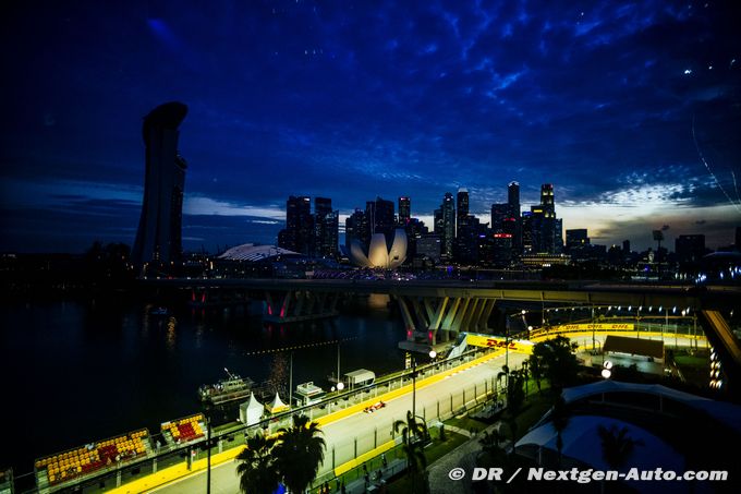 FP1 & FP2 - Singapore GP report: