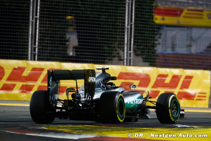Singapore, FP3: Rosberg edges Verstappen