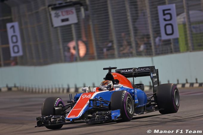 Race - Singapore GP report: Manor (…)