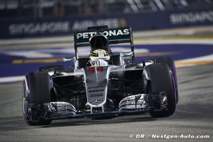 Race - Singapore GP report: Mercedes