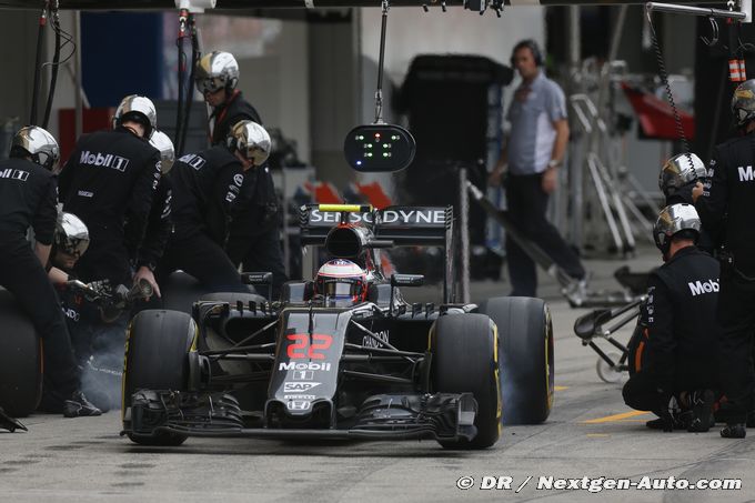 McLaren-Honda ne cache pas sa déception