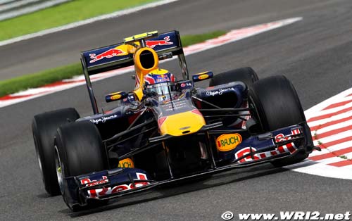Webber takes pole in Belgium