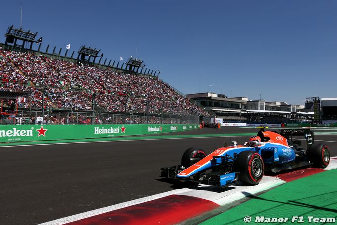 Race - Mexico GP report: Manor Mercedes