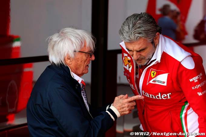 Ferrari : Ecclestone n'aimerait (…)