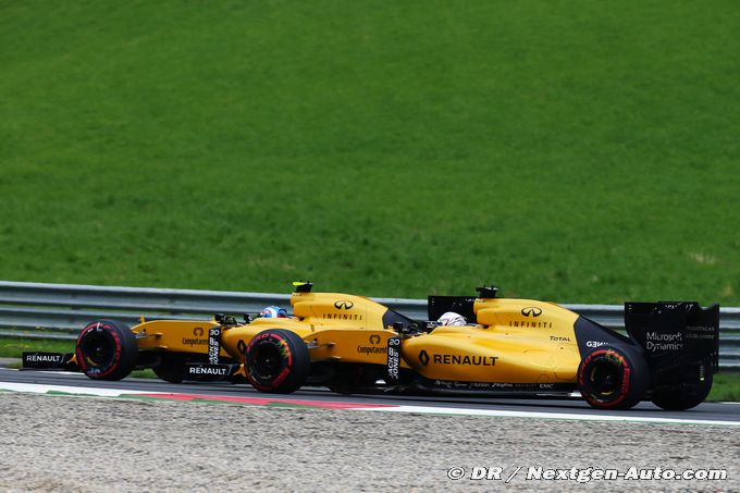 Palmer et Magnussen s'échangent (…)