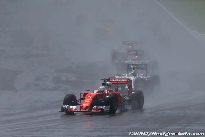 Race - Brazilian GP report: Ferrari