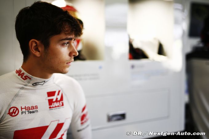 Leclerc restera pilote Haas F1 en (…)