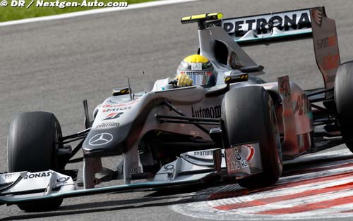 Rosberg et Schumacher ont le sourire