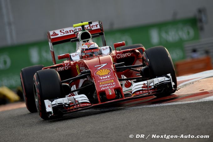 Raikkonen a joué la 3e place des (…)