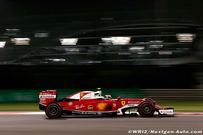 Raikkonen fait la grimace