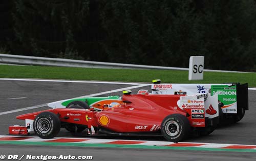 Ferrari running through 2010 engine (…)