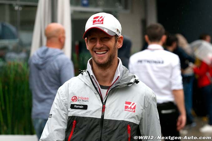 Romain Grosjean de retour sur le (…)