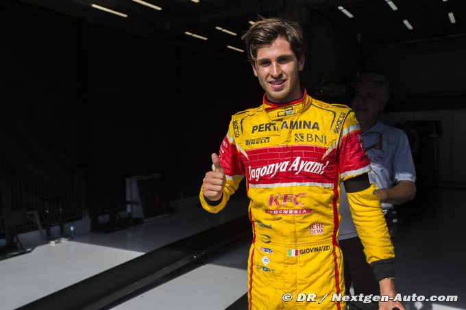 Giovinazzi set for Friday drives in 2017
