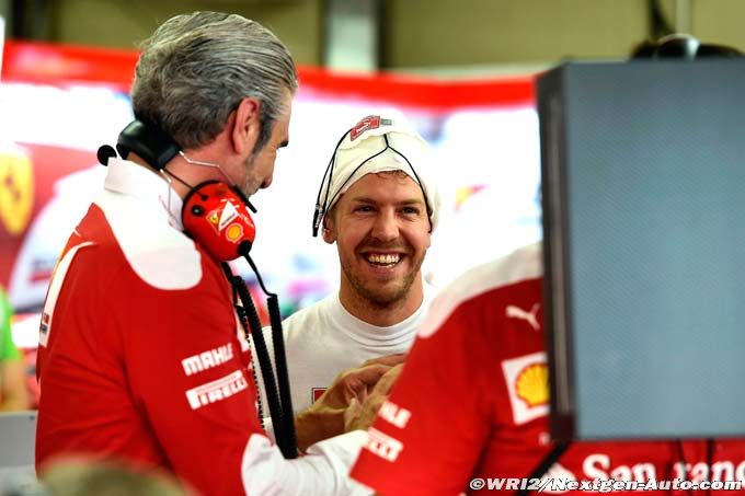 Arrivabene défend Vettel