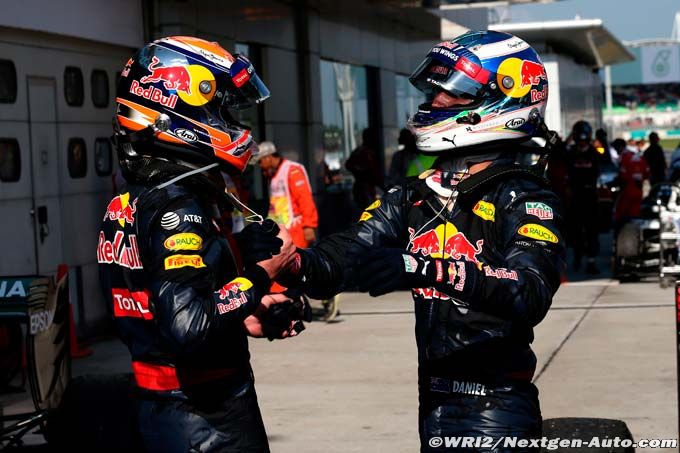 Horner : Verstappen et Ricciardo (…)