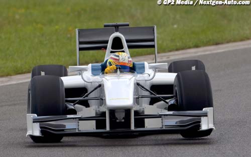 Giorgio Pantano at the wheel of (...)