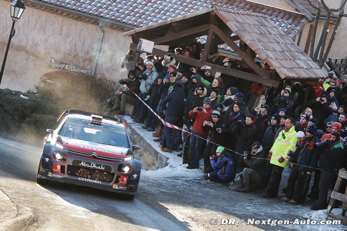La C3 WRC conclut le Monte-Carlo (…)