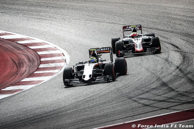 Haas F1 et Force India trouvent un (...)