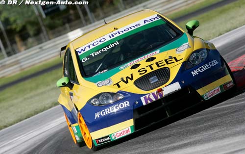 Tarquini quickest in morning practice