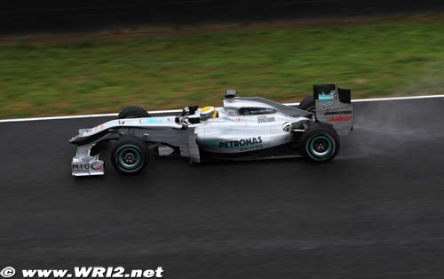 Rosberg plus vite que la pluie à Jerez