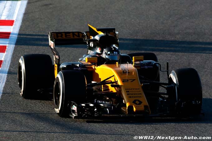 Hulkenberg et Palmer ont bouclé plus (…)