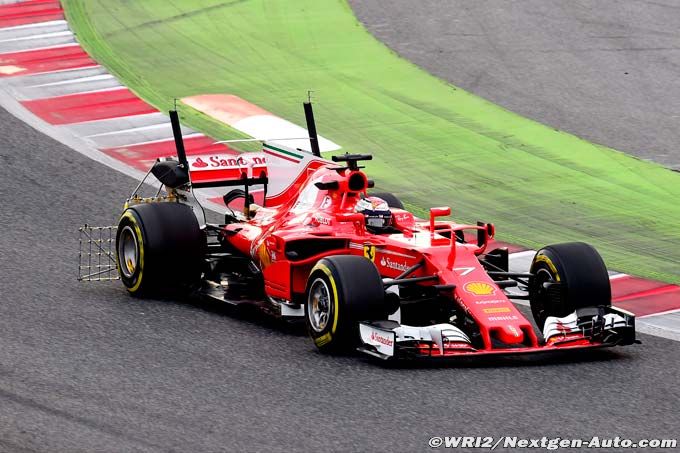 Ferrari est plus rapide que Mercedes