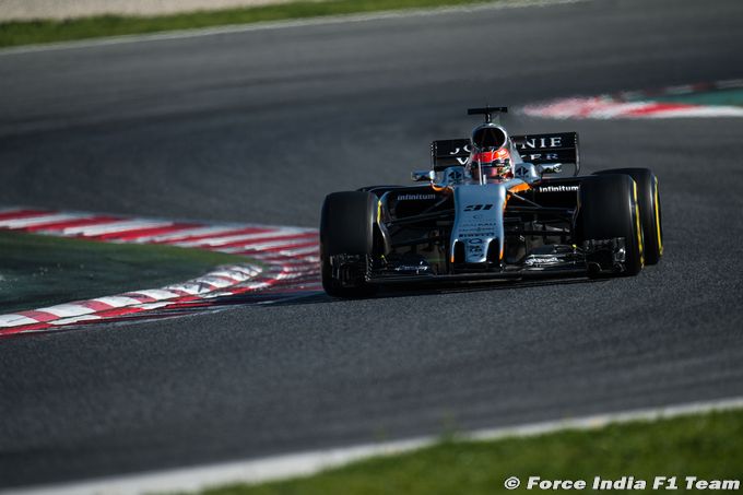 Force India : une journée extrêmement