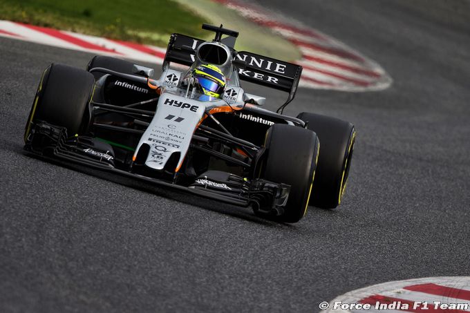 Force India achève sa préparation (...)