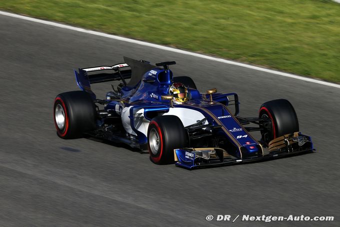 Sauber conclut ses essais en essayant de