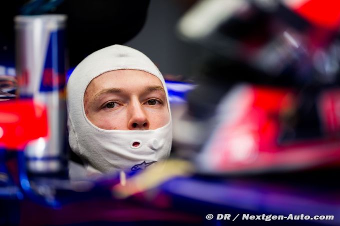 Kvyat ne poussait pas assez Ricciardo