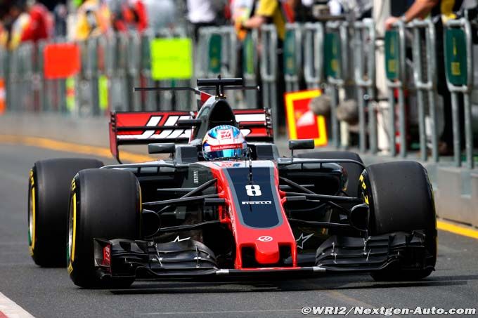 Haas : Grosjean enchaîne les tours, (…)