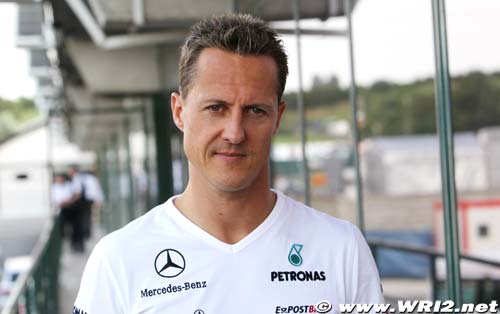 Schumacher ressent le poids des années