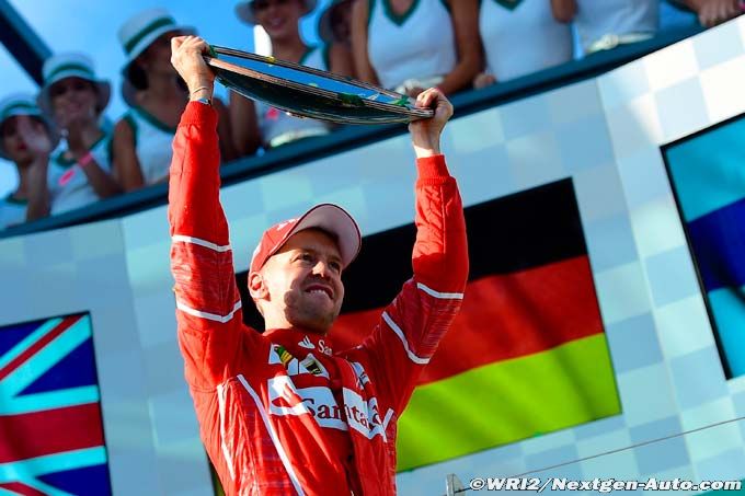 Vettel : Ferrari a su se concentrer (…)