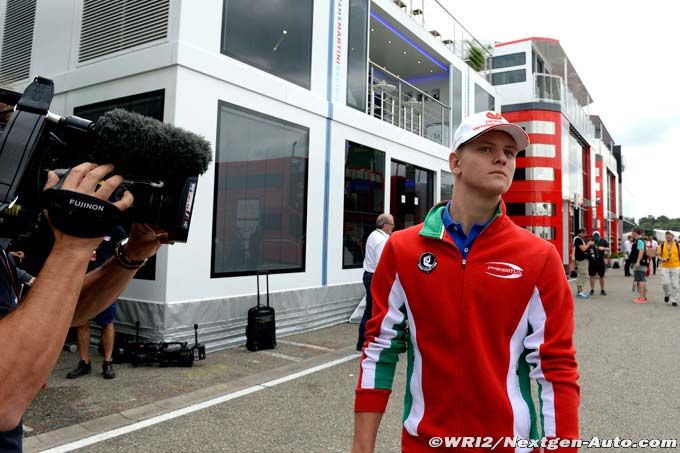 Mick Schumacher admits father 'my