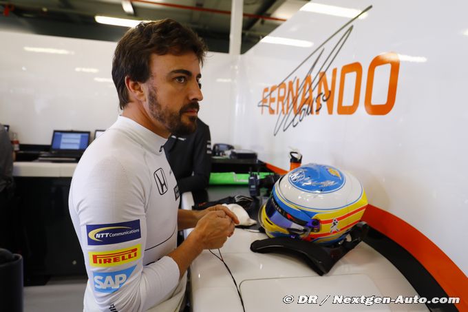 Alonso fait la promotion de sa (…)