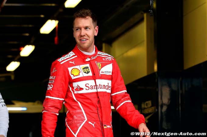 Vettel ne veut pas d'un changement
