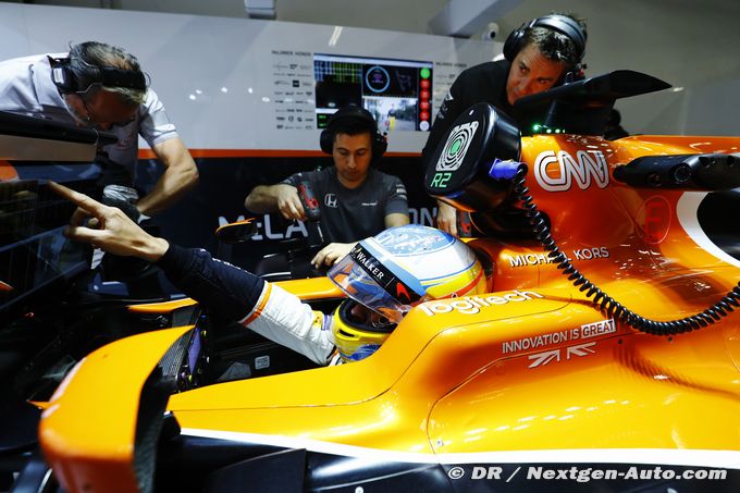 Alonso ne refuserait pas un peu de pluie