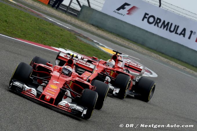 Ferrari criticises Raikkonen after China