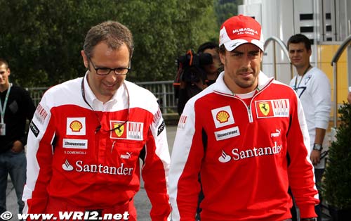 Ferrari exprime sa satisfaction (…)