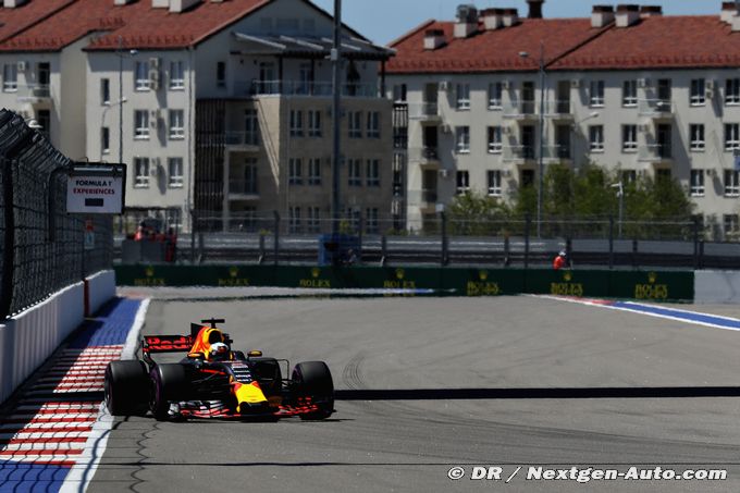 Ricciardo met le feu à ses freins