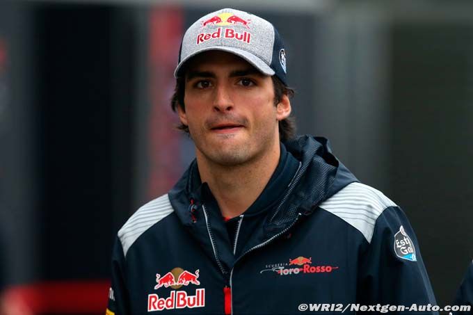 Sainz 'happy' at Toro Rosso
