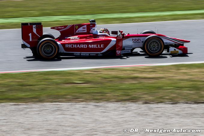 Barcelone, Qualifications : Leclerc