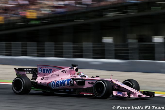 Force India : Perez échappe de peu à (…)