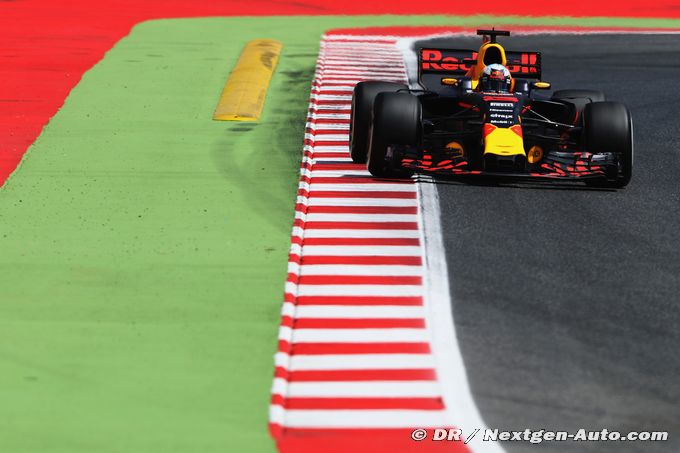 Premier podium 2017 de Ricciardo