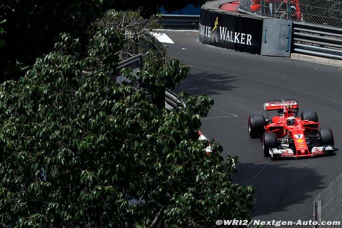 Räikkönen on pole in Monaco ahead of (…)