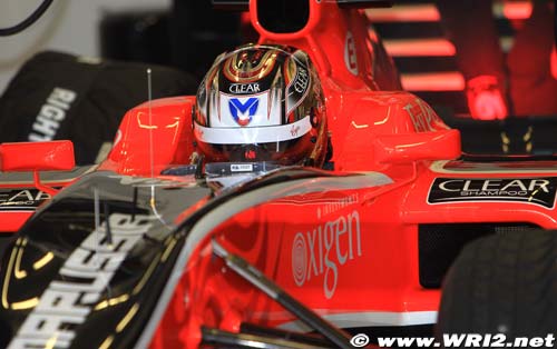 Wing problem halts Virgin Racing