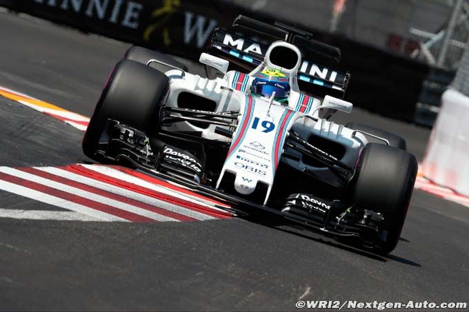 Williams a souffert avec ses freins (…)