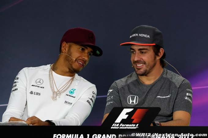 Hamilton : Ma relation avec Fernando (…)