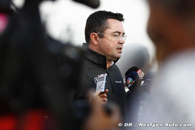 Eric Boullier relativise le niveau (...)