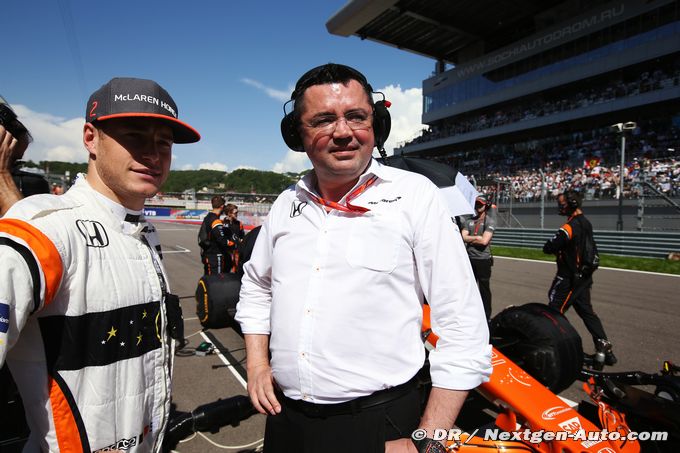 Vandoorne garde la confiance de (...)